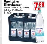 Mineralwasser Angebote von Gerolsteiner bei Trinkgut Rosenheim für 7,99 €