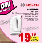 Handmixer "MFQ 3010" Angebote von Bosch bei Marktkauf Stuttgart für 19,99 €