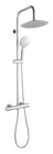Promo Colonne de douche thermostatique, chromée, Essebagno Essegoia à 99,90 € dans le catalogue Castorama à Les Lilas