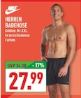 Herren Badehose im Angebot bei Marktkauf in Bad Oeynhausen Herren Badehose Angebote von Nike bei Marktkauf Bad Oeynhausen für 27,99 €