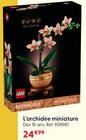 L'orchidée miniature - LEGO à 24,99 € dans le catalogue La Grande Récré