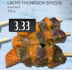 Lachs-Thunfisch-Spiesse Angebote bei EDEKA Ratingen für 3,33 €
