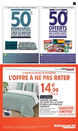 Prix et réduction Coussin dans le prospectus Intermarché Express en cours Offre Coussin dans le catalogue Intermarché Express du moment à la page 9