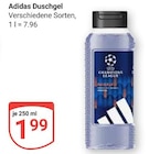 Duschgel im Angebot bei GLOBUS in Hofheim Duschgel Angebote von Adidas bei GLOBUS Hofheim für 1,99 €