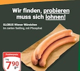 GLOBUS - Wiener Würstchen Angebot im Prospekt Wiener Würstchen bei GLOBUS im Prospekt "" für 7,90 €
