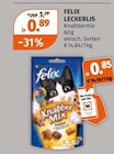 Leckerlis Angebote von Felix bei Müller Zwickau für 0,85 €