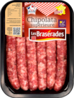6 CHIPOLATAS SUPÉRIEURES LES BRASÉRADES - BRASERADES en promo chez Auchan Hypermarché 6 CHIPOLATAS SUPÉRIEURES LES BRASÉRADES - BRASERADES dans le catalogue Auchan Hypermarché