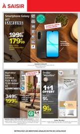 Promos Aspirateur Balai dans le catalogue "CARREFOUR" de Carrefour Aspirateur Balai en promo dans le catalogue Carrefour à la page 72