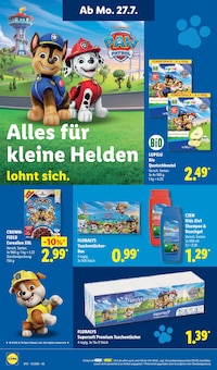 Taschentücher im Lidl Prospekt "LIDL LOHNT SICH" mit 69 Seiten (Siegen (Universitätsstadt))