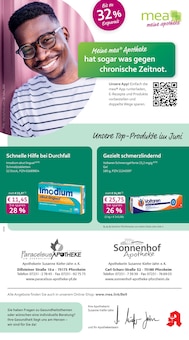 Aktueller mea - meine apotheke Prospekt "Unsere Juni-Angebote" Aktueller mea - meine apotheke Prospekt