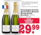 Aktuelles Champagne Carte Blanche Bouzy Grand Cru Brut Angebot bei E center in Ludwigshafen (Rhein) ab 29,99 €