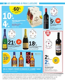 Offre Champagne dans le catalogue E.Leclerc du moment à la page 22