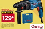 Gedimat Maurs - Promo Perforateur SDS Plus Pro GBH 2-21 Promo Perforateur SDS Plus Pro GBH 2-21 à 129,00 € dans le catalogue Gedimat à Maurs