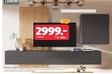 Anbauwand im Segmüller Prospekt Wohnwand Marlow von Lignum im aktuellen Segmüller Prospekt für 2.999,00 €