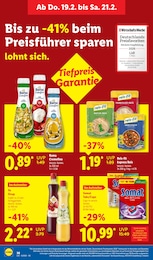 Lidl Reinigungsmittel im Prospekt 