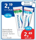 Zahncreme von Sensodyne im aktuellen budni Prospekt