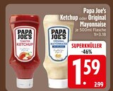 Ketchup im EDEKA Prospekt Ketchup von Papa Joe's im aktuellen EDEKA Prospekt für 1,59 €