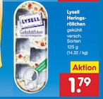 Heringsröllchen von Lysell im aktuellen Netto Marken-Discount Prospekt für 1,79 €