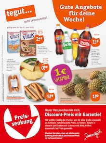 Coca Cola im tegut Prospekt "tegut… gute Lebensmittel" mit 23 Seiten (Frankenthal (Pfalz))