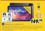 REDMI Pad 2 (128GB Wi-Fi) Angebote von Xiaomi bei MEDIMAX Leipzig für 149,99 €