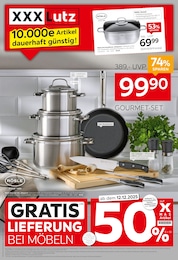XXXLutz Möbelhäuser Prospekt: "10.000e Artikel dauerhaft günstig!", 20 Seiten, 08.12.2025 - 14.12.2025