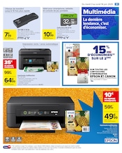 Imprimante Angebote im Prospekt "LE MOIS À VOS MARQUES, PRÊTS, PARTEZ !" von Carrefour auf Seite 93