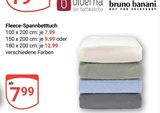 Aktuelles Fleece-Spannbetttuch Angebot bei GLOBUS in Jena ab 7,99 €