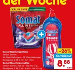 Geschirrspültabs im Angebot bei Netto Marken-Discount in Pforzheim Geschirrspültabs Angebote von Somat bei Netto Marken-Discount Pforzheim für 8,88 €