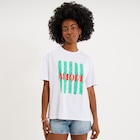 La Halle Fleurance - Promo T-shirt droit manches courtes coton blanc femme Promo T-shirt droit manches courtes coton blanc femme à 9,99 € dans le catalogue La Halle à Fleurance