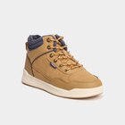 Baskets montantes à lacets camel garçon en promo chez La Halle Baskets montantes à lacets camel garçon dans le catalogue La Halle
