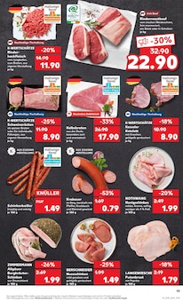 Braten im Kaufland Prospekt "Hier bin ich richtig" mit 60 Seiten (Augsburg)