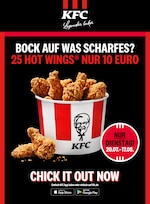 KFC Prospekt für Minden mit 1 Seite KFC Prospekt für Minden: "CHICK IT OUT NOW", 1 Seite, 25.07.2021 - 27.07.2021