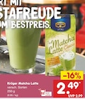 Matcha Latte Angebote von Krüger bei Netto Marken-Discount Koblenz für 2,49 €