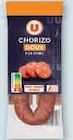 Super U Ferrières-en-Bray - Promo Chorizo Pur Porc Promo Chorizo Pur Porc à 0,95 € dans le catalogue Super U à Ferrières-en-Bray