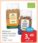 Hafer Crunchy von Alnatura im aktuellen budni Prospekt