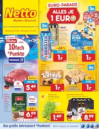 Aktueller Netto Marken-Discount Prospekt, "Aktuelle Angebote", mit Angeboten der Woche, gültig von 26.01.2026 bis 26.01.2026