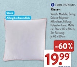 Kissen von EMMA ESSENTIALS im aktuellen ALDI SÜD Prospekt