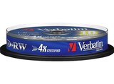 43488 DVD+RW 10er Spindel von VERBATIM im aktuellen MediaMarkt Saturn Prospekt für 9,99 €