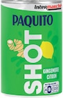 Shot gingembre citron - PAQUITO en promo chez Intermarché Hyper Shot gingembre citron - PAQUITO dans le catalogue Intermarché Hyper