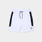 Bermuda de jogging regular coton blanc garçon en promo chez La Halle Bermuda de jogging regular coton blanc garçon dans le catalogue La Halle