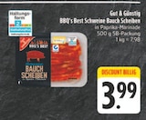 E center Lichtenfels - BBQ's Best Schweine Bauch Scheiben Angebot im Prospekt BBQ's Best Schweine Bauch Scheiben bei E center im Lichtenfels Prospekt für 3,99 €