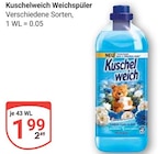Weichspüler im Angebot bei GLOBUS in St. Ingbert Weichspüler Angebote von Kuschelweich bei GLOBUS St. Ingbert für 1,99 €