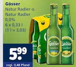 Aktuelles Natur Radler o. Natur Radler 0,0% Angebot bei Getränkewelt in Krefeld ab 5,99 €