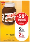 Pâte à tartiner - NUTELLA en promo chez U Express Rennes à 2,69 €