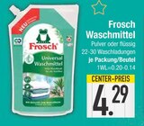 Waschmittel von Frosch im aktuellen EDEKA Prospekt für 4,29 €