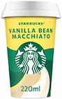 Kaffeegetränk Vanilla Bean Macchiato von Starbucks im aktuellen GLOBUS Prospekt