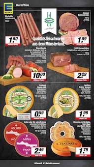 Wurst im EDEKA Prospekt "Aktuelle Angebote" mit 19 Seiten (Recklinghausen)