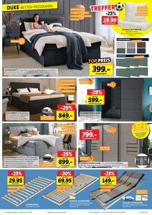 Boxspringbett im aktuellen Sconto SB Prospekt (Hamburg) Boxspringbett im Sconto SB Prospekt "JEDER PREIS EIN VOLLTREFFER" mit 8 Seiten (Hamburg)