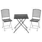 Outsunny Balkonset schwarz Metall B/H/L: ca. 60x70x60 cm im POCO Prospekt Outsunny Balkonset schwarz Metall B/H/L: ca. 60x70x60 cm von im aktuellen POCO Prospekt für 121,99 €