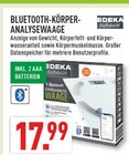 Bluetooth-Körper-Analysewaage Angebote von EDEKA zuhause bei Marktkauf Lemgo für 17,99 €